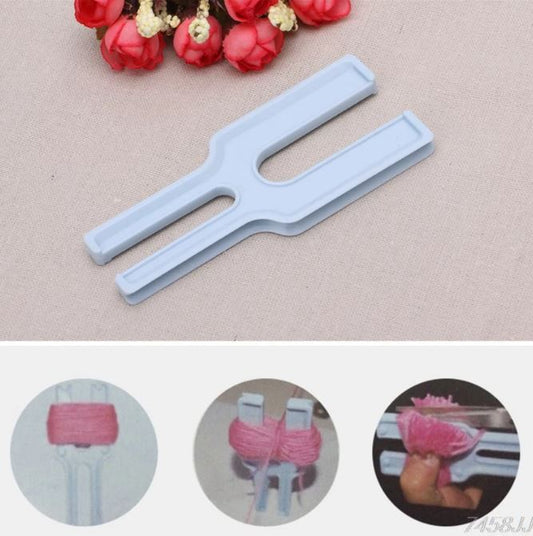 RETRO020 – Diy pompom maker fluff bola weaver pom poms tricô artesanato ferramenta simples fáci