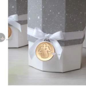 RL010 - Medalha Anjo - Metal Die Cut