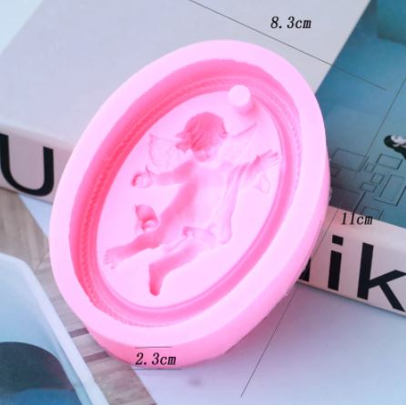 NA011MS - Moldura Anjo - Molde de Silicone