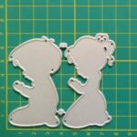 RL018 - Menino e Menina a Rezar- Metal Die Cut