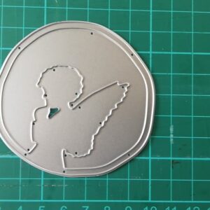 RL028 - Centro Cartão Anjo - Metal Die Cut