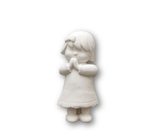 NA030MS - Menino / Menina Rezar - Molde de Silicone