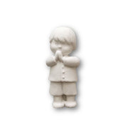 NA030MS - Menino / Menina  Rezar - Molde de Silicone