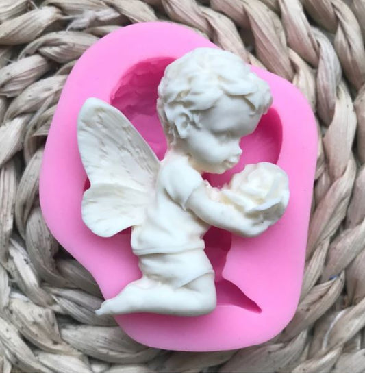 NA033MS - Anjo - Molde de Silicone