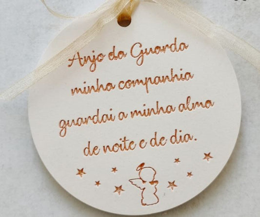 MF035MS - Anjo da Guarda ... - Molde de Silicone