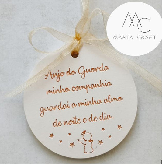 MF035MS - Anjo da Guarda ... - Molde de Silicone