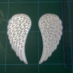 RL050 - Set Asas - Metal Die Cut