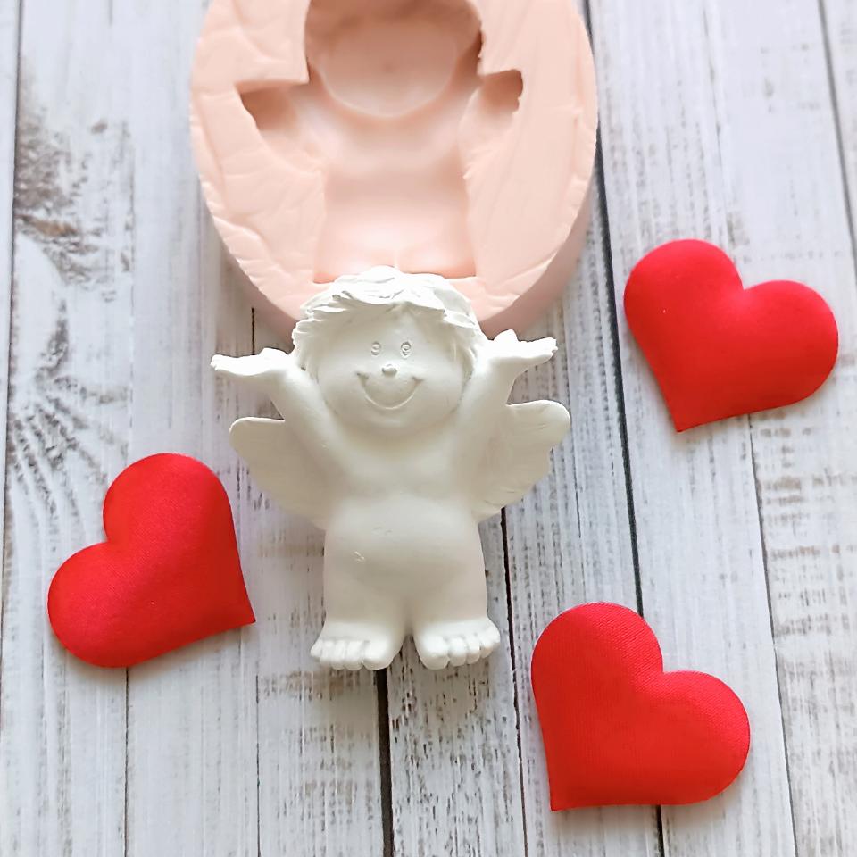 NA059MS -Anjo do amor - Molde de Silicone