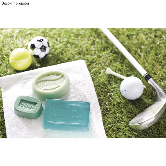 Rayher 36073000 Molde de fundição: círculo, retângulo, oval