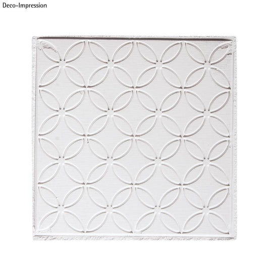 Rayher 36093000 Prato de bússola de alívio 11x11cm, aba-saco 1pç