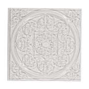 Rayher 36094000 Mandala de placa de derramamento de alívio 11x11cm, aba-saco 1pç