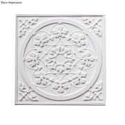 Rayher 36094000 Mandala de placa de derramamento de alívio 11x11cm, aba-saco 1pç