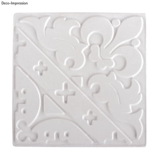 Rayher 36095000 Ornamento de derramamento de alívio 11x11cm, aba-saco 1pç