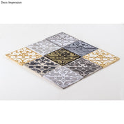 Rayher 36095000 Ornamento de derramamento de alívio 11x11cm, aba-saco 1pç