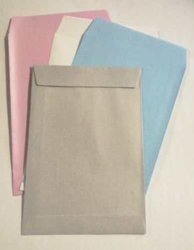 Saco de Papel Liso Envelope - 10 unidades