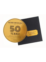 Papel metálico adesivo Dourado - MEDIA-GLD-ADH