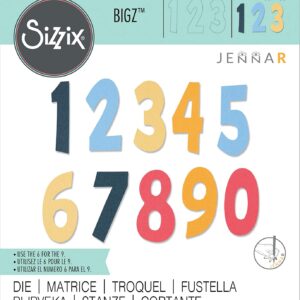 Sizzix 664485 - Set Números - Bigz Metal Die Cut
