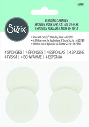 SIZ 662881 - ESPONJA P/APLICADOR TINTA SIZZIX C/4 RECARGAS