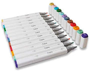 Sizzix 663056 - Canetas Permanentes Sizzix 663056, Pacote de 12 Cores Sortidas