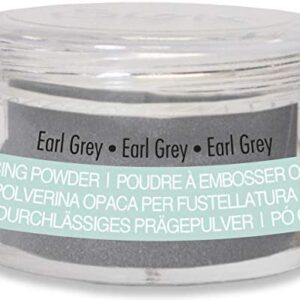 Sizzix 664272 -Pó de Embossing Sizzix Opaco Earl Grey 12g