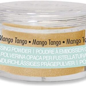 Sizzix 664276-Pó de Embossing Sizzix Opaco Mango Tango 12g