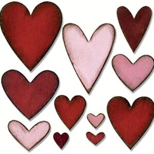 Sizzix 660233 - Corações - Bigz Metal Die Cut