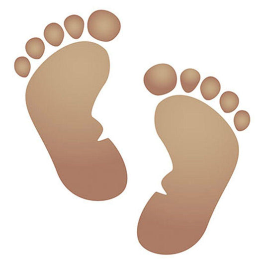 ST-X-209 – Stencil Litoarte – Pés de Bebé