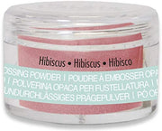 Sizzix 664278- Pó de Embossing Sizzix Opaco Hibiscus 12g
