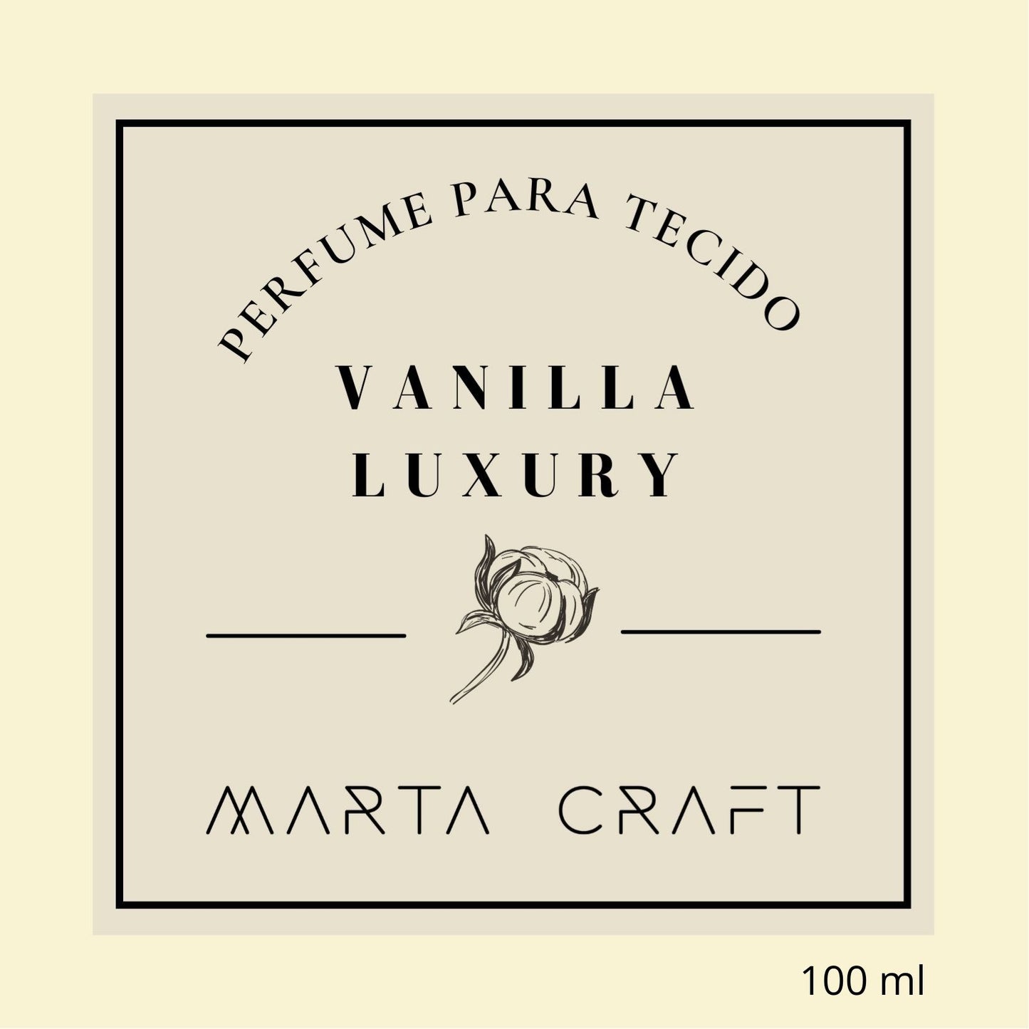 Perfume Têxtil - Vanilla Luxury