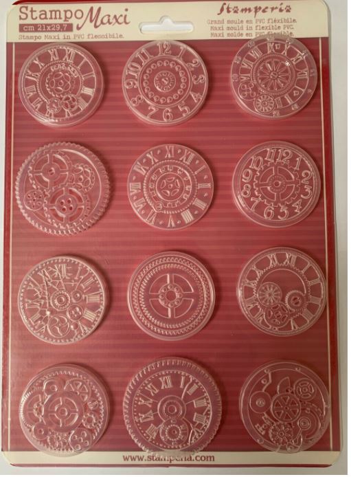 Stamperia Soft Mold A4 - Mecanismos - K3PTA453