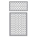 TX005 - Textura - Set Fundo Cartão Decorativo - Metal Die Cut