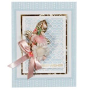 TX005 - Textura - Set Fundo Cartão Decorativo - Metal Die Cut