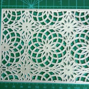 TX007 - Textura - Fundo Cartão Decorativo - Metal Die Cut