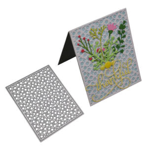 TX008 - Textura - Fundo Cartão Decorativo - Metal Die Cut