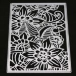 TX019 - Textura - Fundo Cartão Decorativo - Metal Die Cut