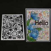 TX019 - Textura - Fundo Cartão Decorativo - Metal Die Cut