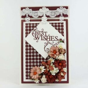 TX031 - Textura - Fundo Cartão Decorativo - Metal Die Cut