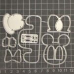 WD012 - Minnie Mouse - Metal Die Cut