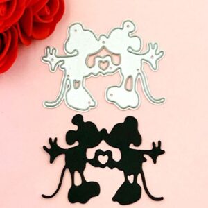 WD019 - Mickey & Minnie Mouse - Metal Die Cut