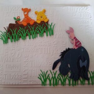 WD029 - Winnie the Pooh and friends - Disney - Metal Die Cut