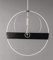 Aros Anéis de metal revestido a Branco – 45 | 40 | 30 | 15 | 10 cm Caça Sonhos
