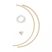 Móbil de madeira de bambu, 2 arcos de 25 cm RAYHER  63071000