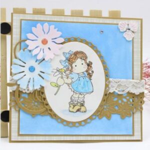 BBM015/17 - Menina - Metal Die Cut