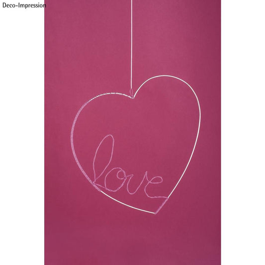 Coração de arame, 25cm ø 0,2 cm, Aros, Aneis Rayher 24117000