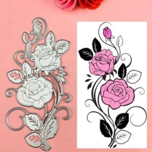 FL014 - Pé de Rosa - Metal Die Cut