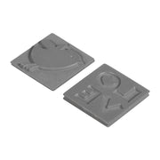 RAYHER 34306000- Carimbo para Sabonetes Gesso Ceramica Etiquetas GB Love + Vogel