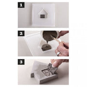 Carimbo para Sabonetes Gesso Ceramica Etiquetas Rótulos Hello Spring, hoppy easter, 3cm ø