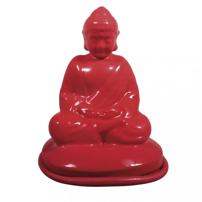 Rayher 34447000 .  Molde de forma completa de látex: Buda 6,5 x 12,5 cm