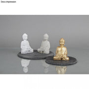 Rayher 34447000 .  Molde de forma completa de látex: Buda 6,5 x 12,5 cm