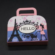 CX074 - Caixa Maleta Paris Menina - Metal Die Cut